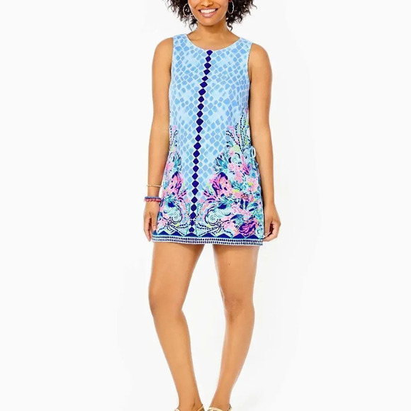Lilly Pulitzer Pants - NWT Lilly Pulitzer Donna Romper in Multi Hidden Treasure Engineered